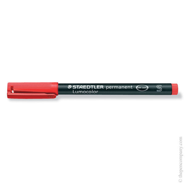 Staedtler Lumocolor Marker Pen Permanent Superfine S Red